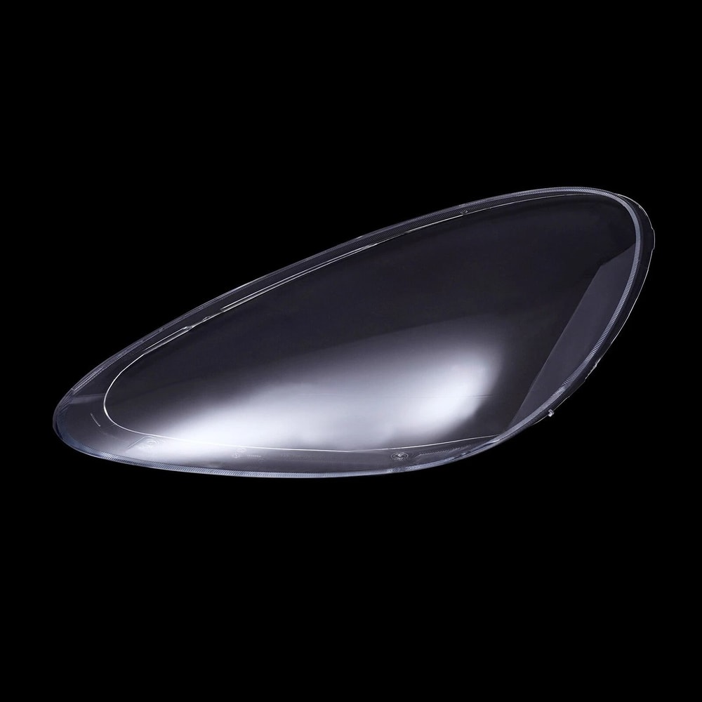 Premium Porsche Cayenne Headlight Lens Cover Pair Direct Fit 5