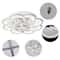 Modern Acrylic LED Ceiling Light Flower Shaped Crystal Chandelier Lamp 3