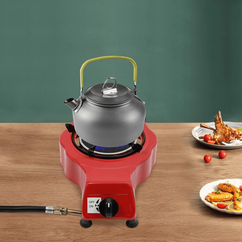 Modern Portable Gas Stove Compact Single Burner Gas Stove For Indoor Outdoor Cooking 1