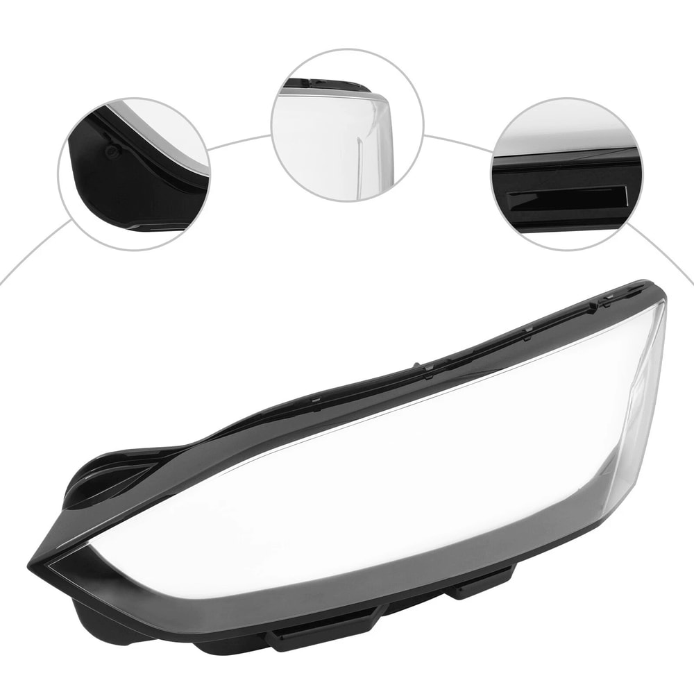 Audi A5 S5 RS5 Left Headlight Lens Cover For Models Clear Car Headlamp Shell Direct Replacement 10