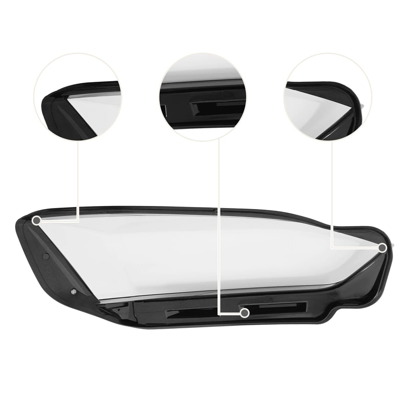 Audi A5 S5 RS5 Left Headlight Lens Cover For Models Clear Car Headlamp Shell Direct Replacement 12