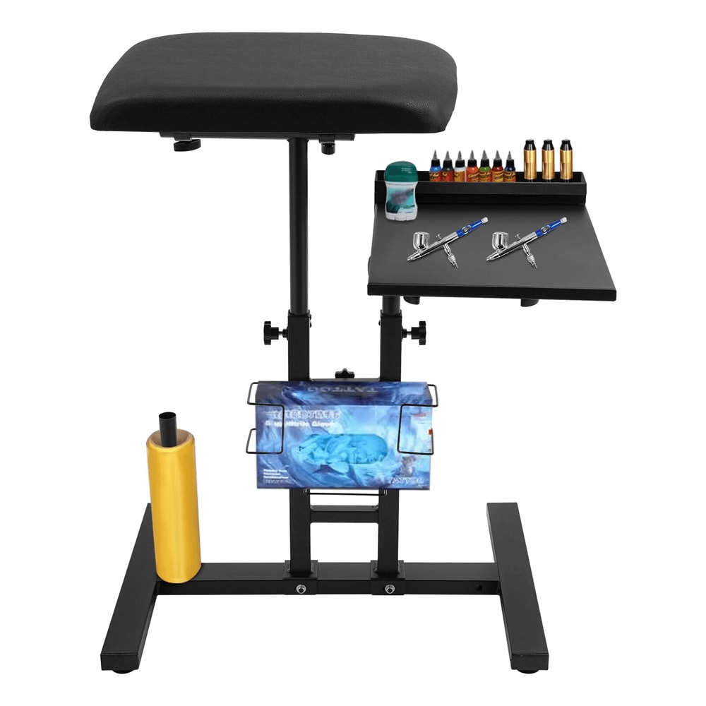Adjustable Tattoo Arm Rest Stand With Workbench 14