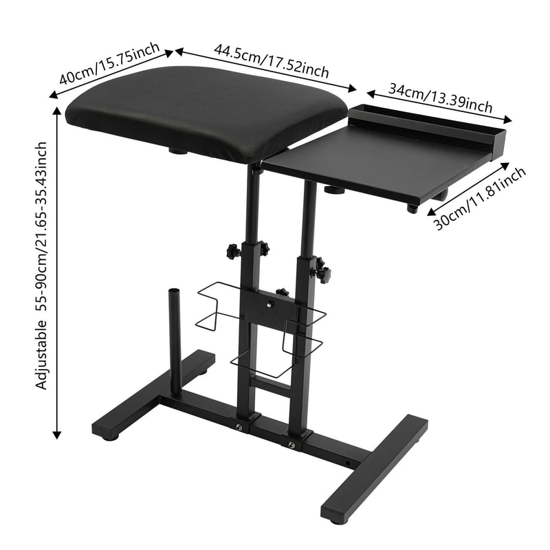 Adjustable Tattoo Arm Rest Stand With Workbench 18