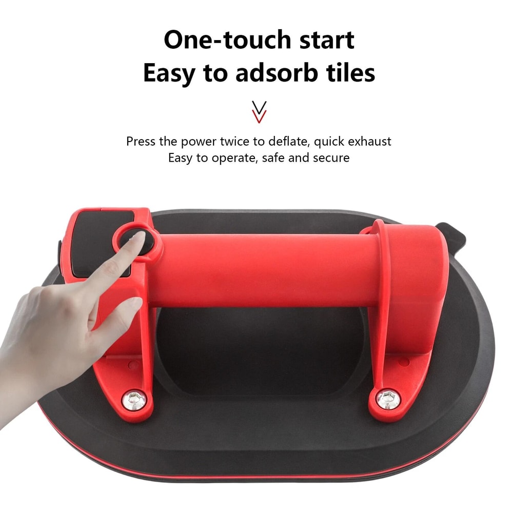 Electric Vacuum Suction Cup Lifter With Digital Display Heavy Duty Glass Tile Suction Cup Lifter 15