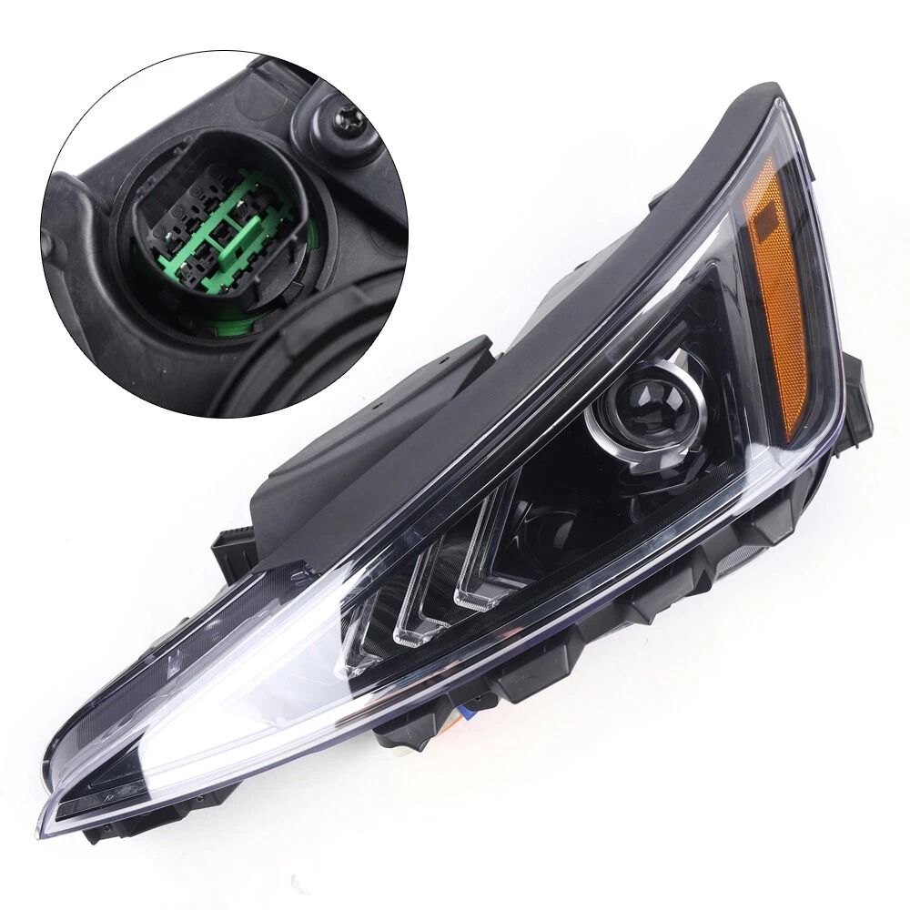 High Quality Left Driver Side Headlight Assembly For Hyundai Elantra Halogen 0