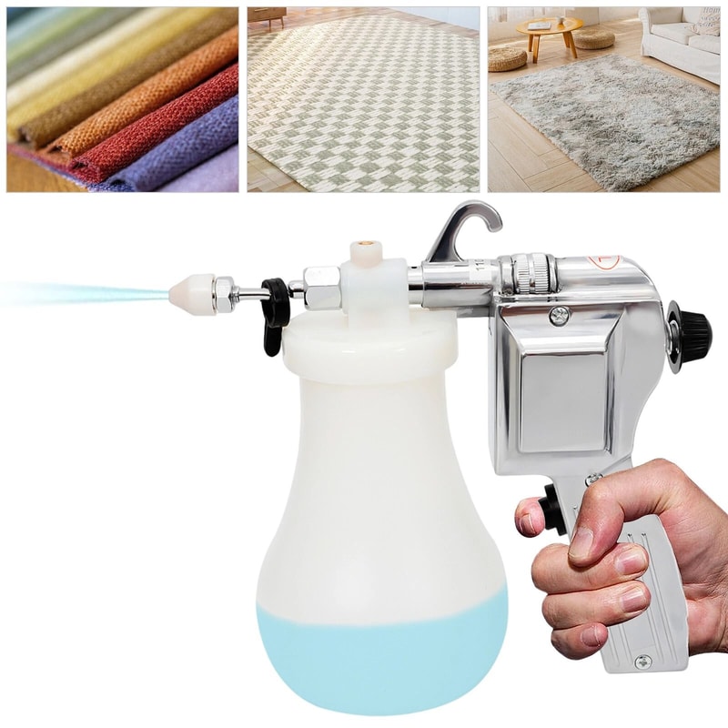 Heavy Duty Textile Spot Cleaning Gun With Adjustable Nozzle Spray Gun For Screen Printing Fabric S 2