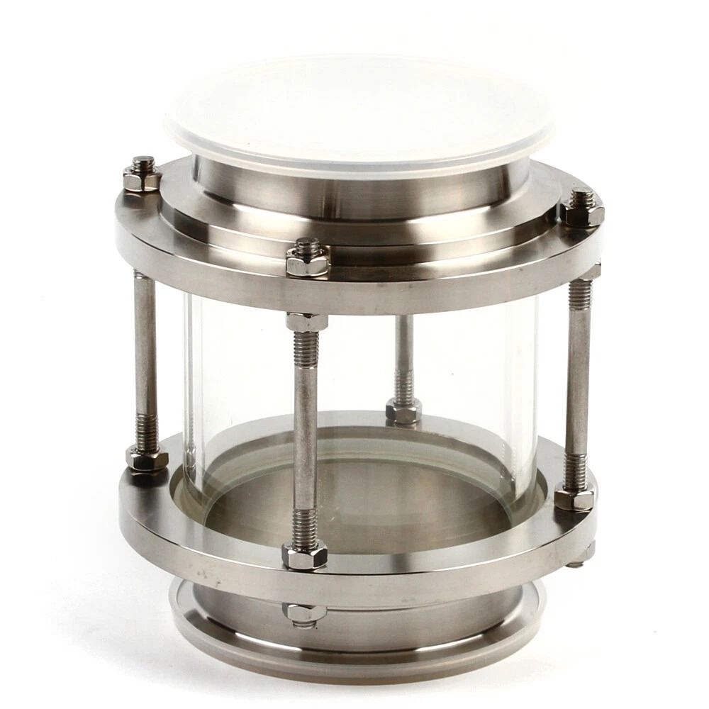 Inline Sanitary Flow Sight Glass With Tri Clamp Sight Glass For Food Beverage 5