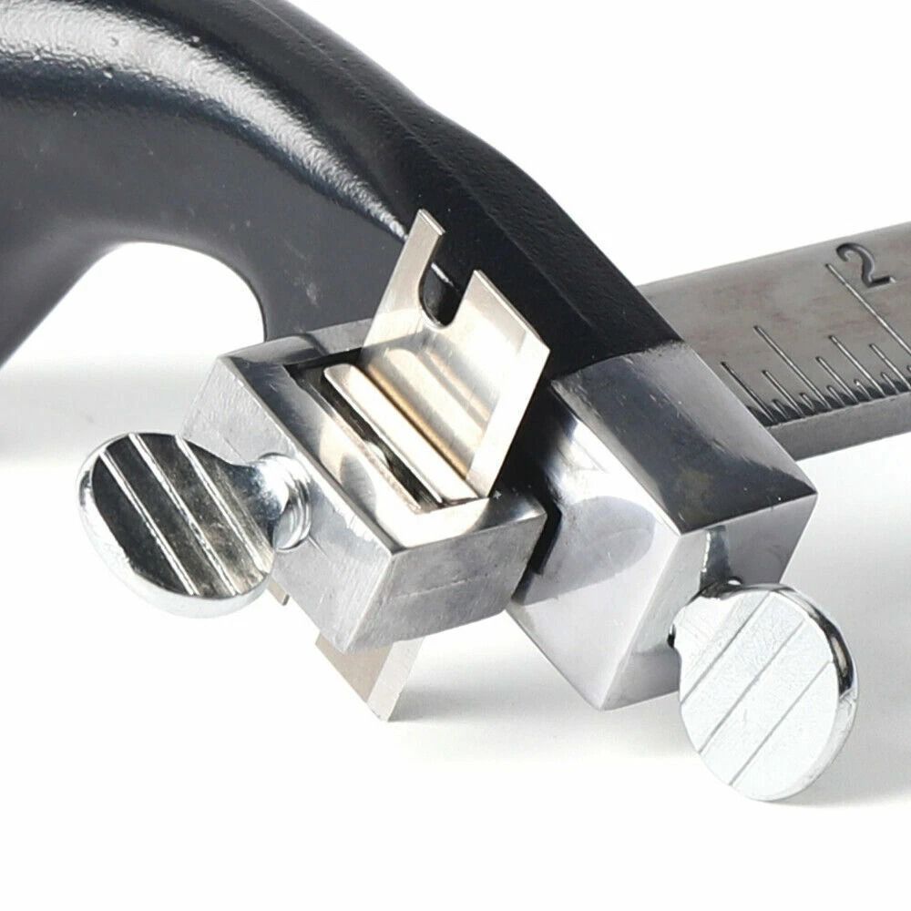 Professional Leather Strap Cutter Draw Gauge Tool Heavy Duty Belt Cutting Tool 3