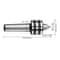 MT5 Live Center For Lathe High Precision Morse Taper Lathe Center Tooling 16