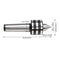 MT5 Live Center For Lathe High Precision Morse Taper Lathe Center Tooling 16
