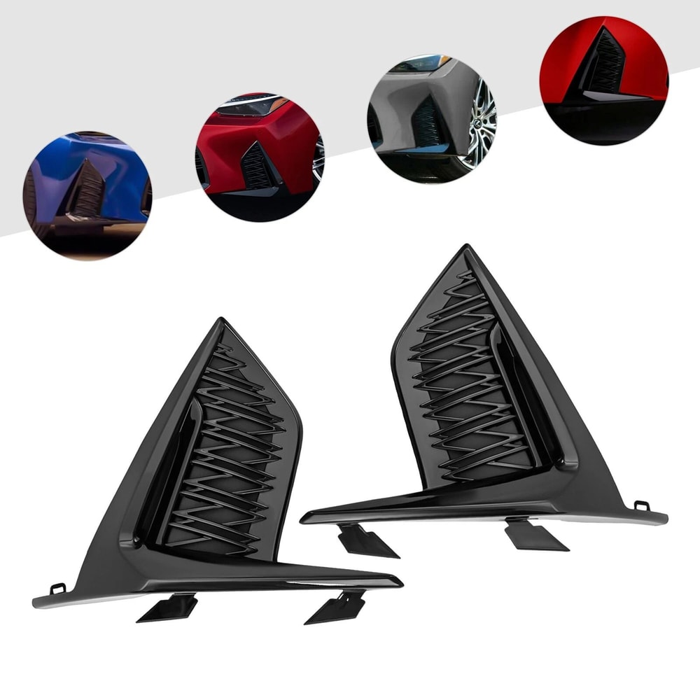 Premium Front Lower Bumper Grille Lexus Fog Light Cover Set 1