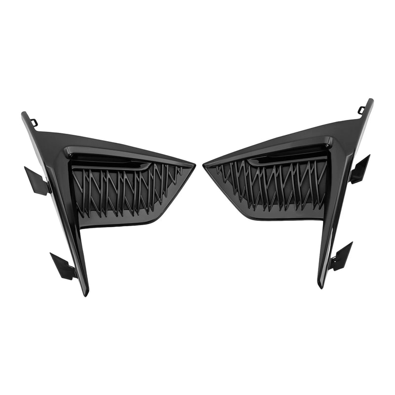 Premium Front Lower Bumper Grille Lexus Fog Light Cover Set 18