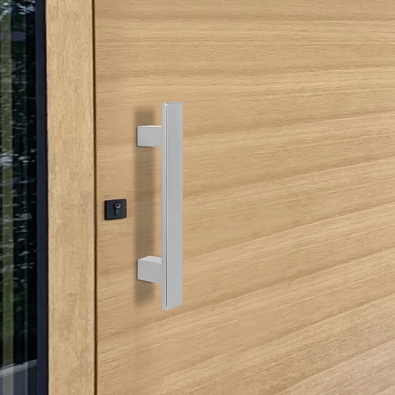 Premium H Shaped Stainless Steel Sliding Door Handle Dual Sided Push Pull Design 6