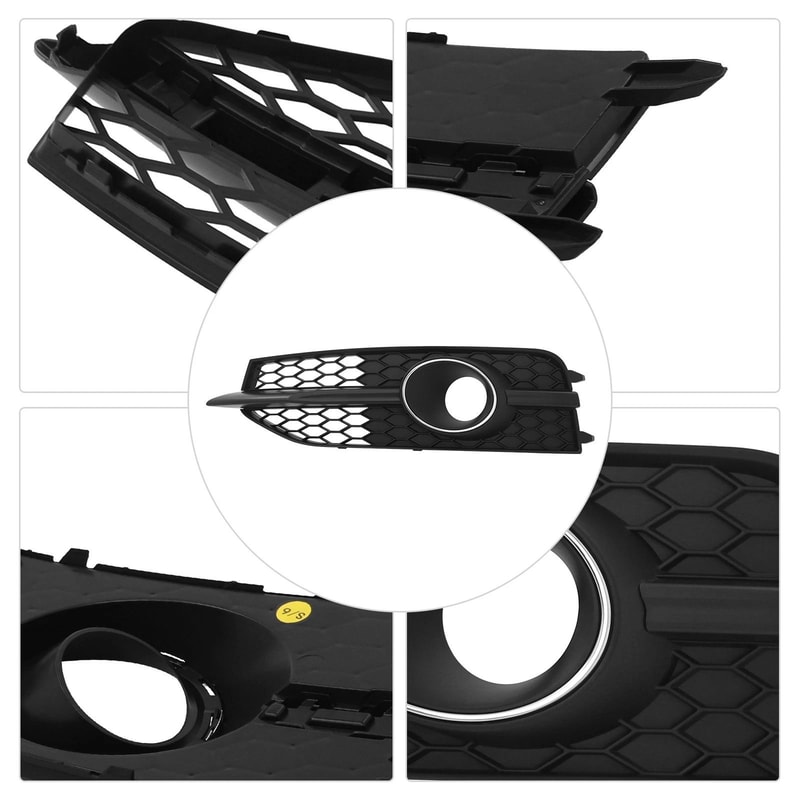 Premium Front Bumper Fog Light Cover Grille For Audi A7 S Line S7 Left ABS 12