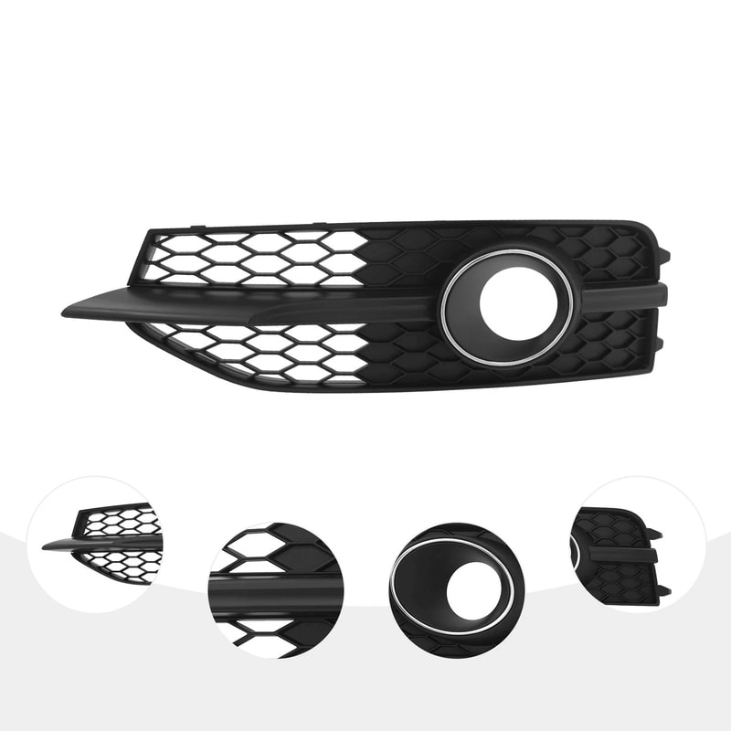 Premium Front Bumper Fog Light Cover Grille For Audi A7 S Line S7 Left ABS 16
