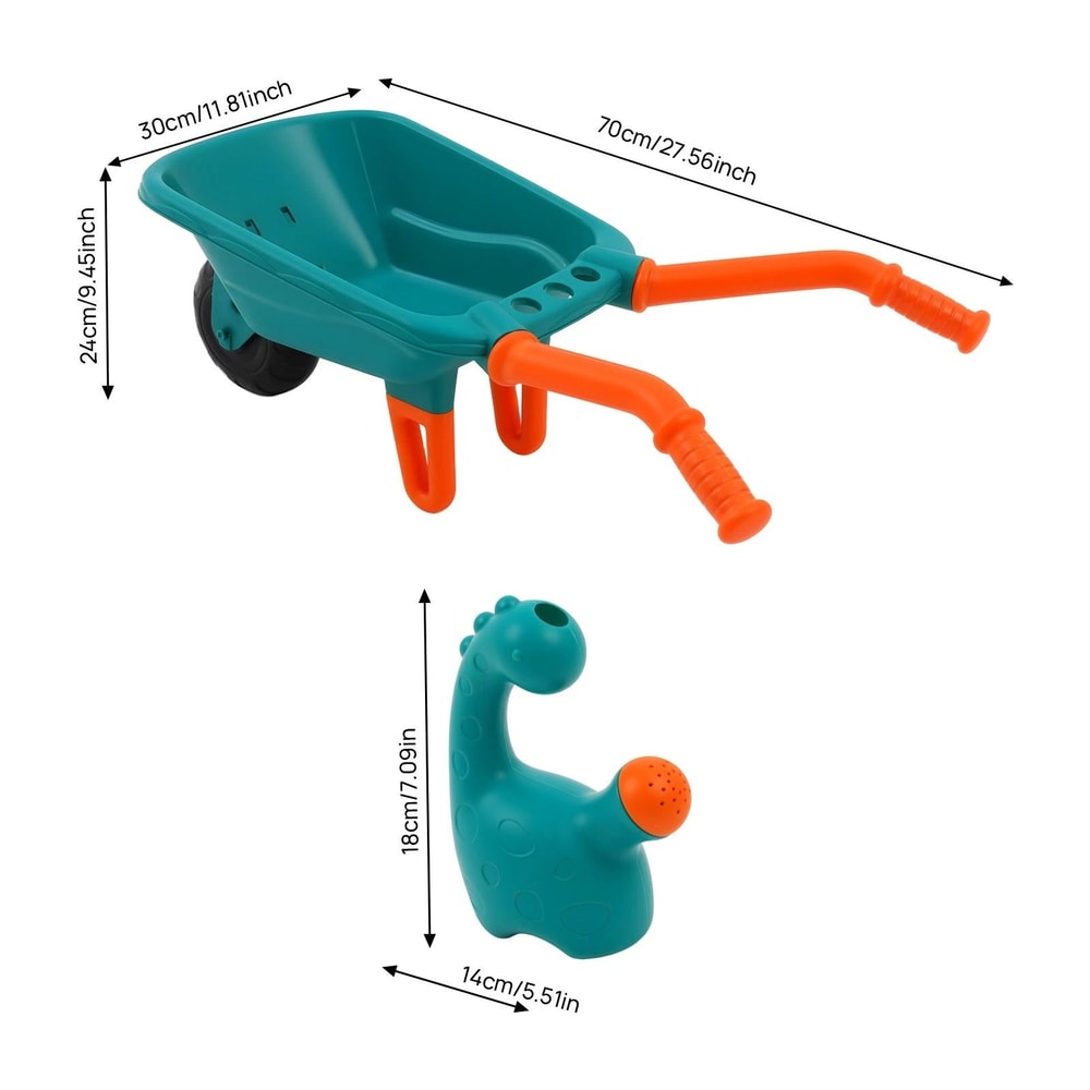 Premium Children Garden Tool Set With Mini Wheelbarrow Durable Kids Gardening Tools For Outdoor Pla 8