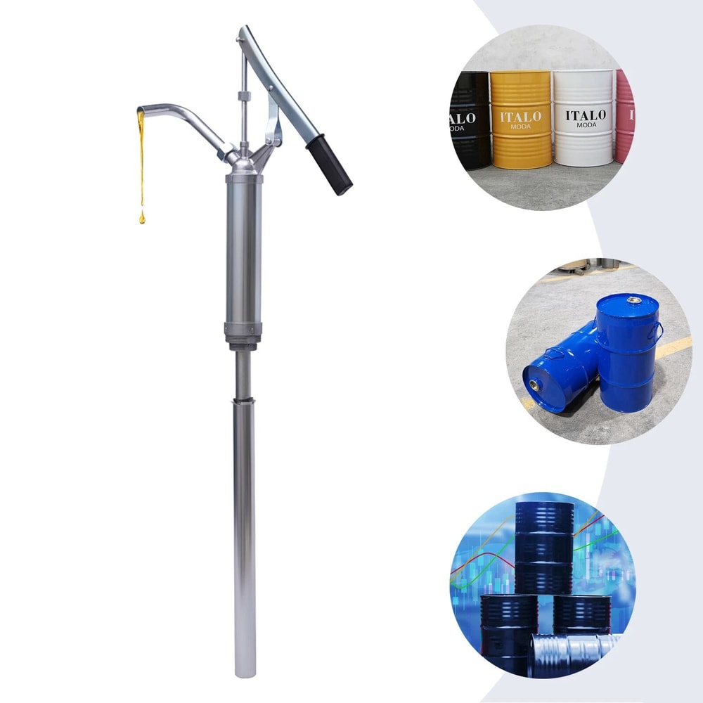 Premium Manual Drum Pump Heavy Duty Barrel Fuel Transfer Pump For Gallon Drum Fluid Pump Diesel Ga 6