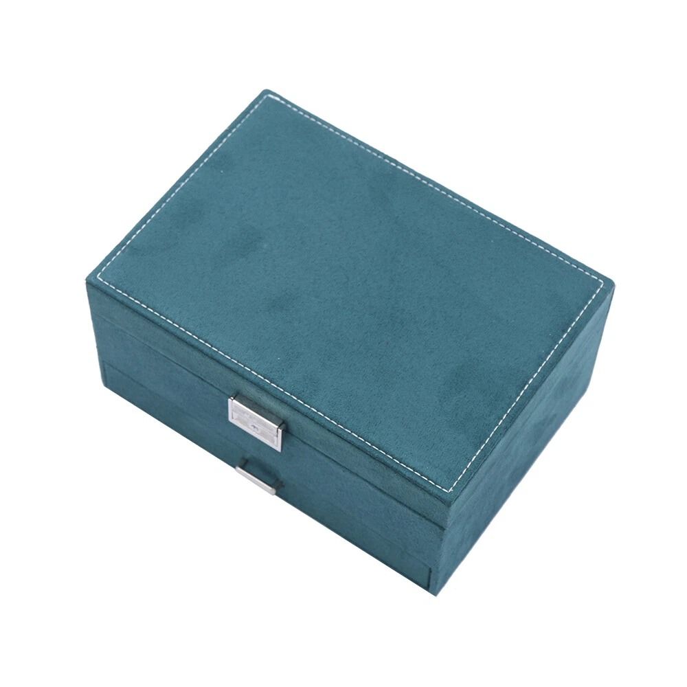 Premium 3 Layer Jewelry Organizer Box Large Capacity Jewelry Box For Ring Earring Necklace Storage 3