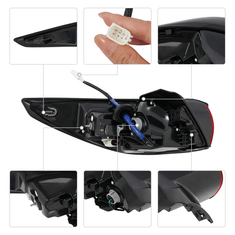 Premium Right Side LED Tail Light Assembly For Mazda CX 5 6