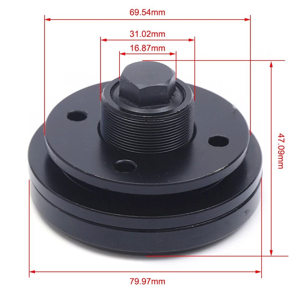 Premium Grinding Wheel Adapter Flange Heavy Duty Wheel Adapter For Grinding Machine Accessory Black 10