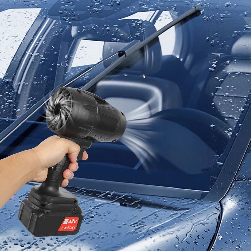 Premium Cordless Car Dryer Blower Portable High Power Auto Drying Tool 1