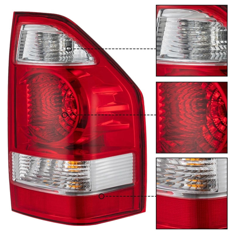 Premium Mitsubishi Montero Tail Light Replacement Right Side Rear Lamp 7