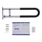 Premium Folding Toilet Grab Bars Handicap Support Bathroom Safety Rail 9