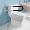 Premium Folding Toilet Grab Bars Handicap Support Bathroom Safety Rail 2