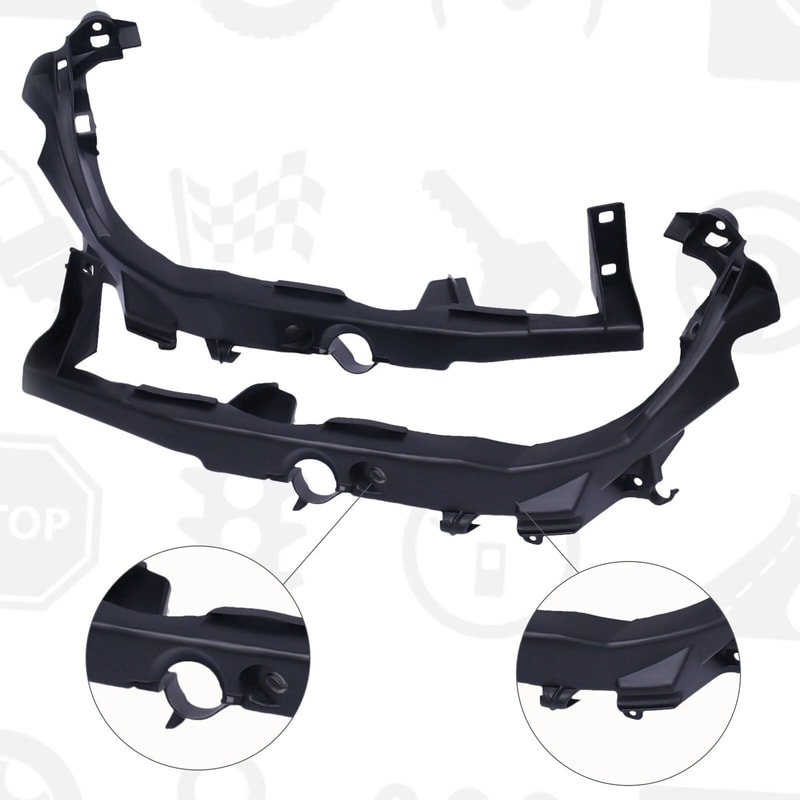 BMW E90 Headlight Support Bracket Set Front Headlight Mounting Bracket 13