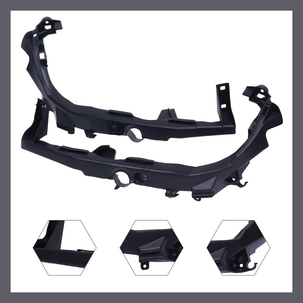 BMW E90 Headlight Support Bracket Set Front Headlight Mounting Bracket 5
