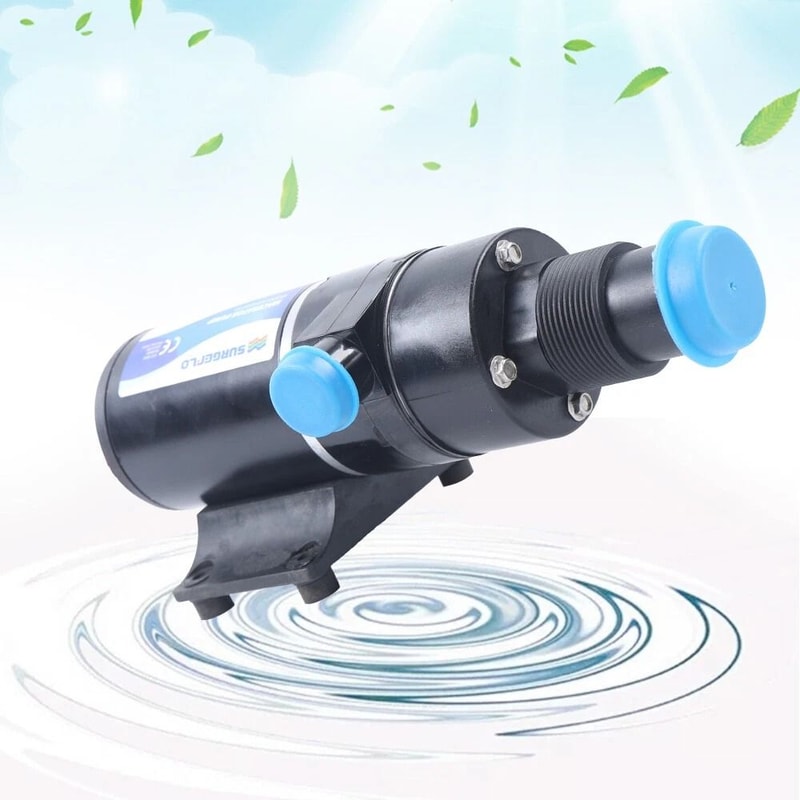 Premium Macerator Pump RV Marine Waste Toilet Sewerage Pump 4
