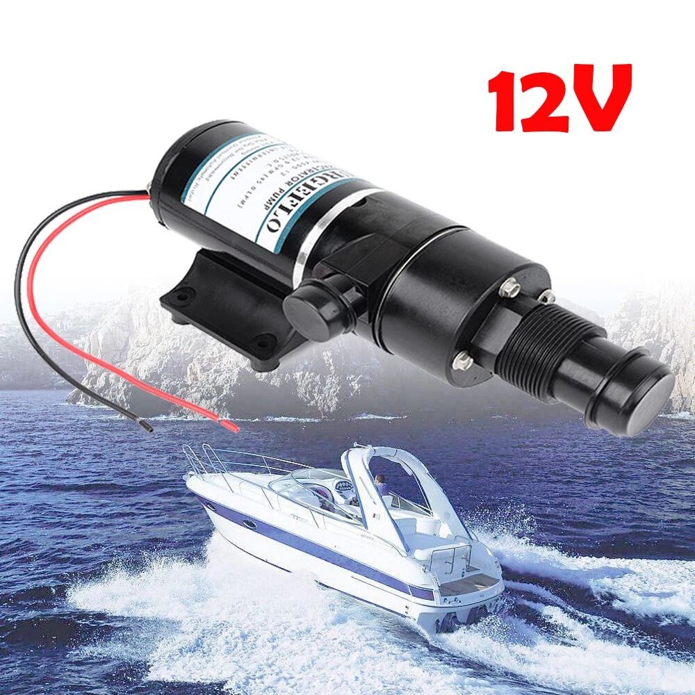 Premium Macerator Pump RV Marine Waste Toilet Sewerage Pump 5