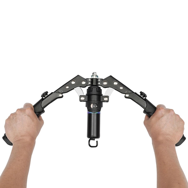 Adjustable Hydraulic Power Twister Chest And Arm Exerciser Fitness Trainer 10