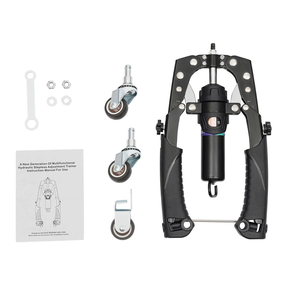 Adjustable Hydraulic Power Twister Chest And Arm Exerciser Fitness Trainer 17
