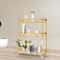 Modern 3 Tier Bathroom Countertop Organizer Shelf Rack Space Saving Bathroom Storage Solution 0