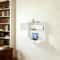 Compact Wall Mounted Fold Down Desk With Storage Multifunctional Laptop Table For Small Spaces 0
