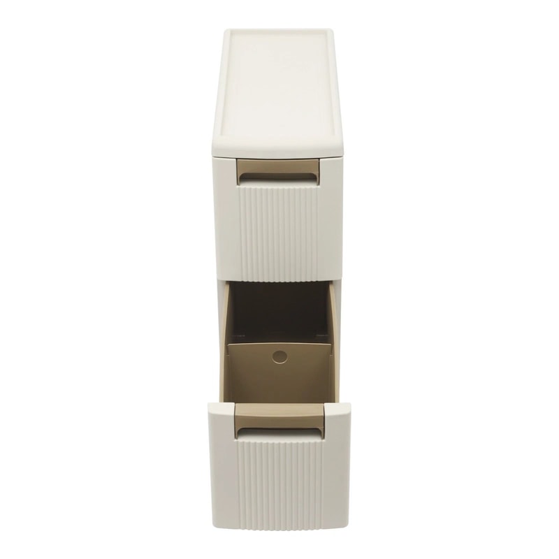 Premium Narrow Storage Cabinet With 3 Drawers Space Saving Floor Organizer For Home Office 3