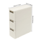 Premium Narrow Storage Cabinet With 3 Drawers Space Saving Floor Organizer For Home Office 15