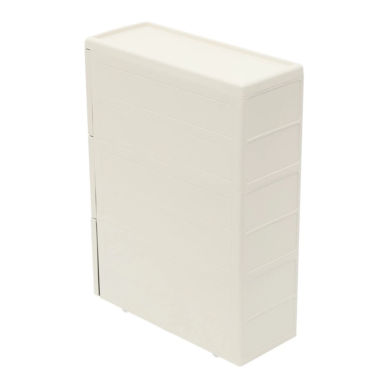 Premium Narrow Storage Cabinet With 3 Drawers Space Saving Floor Organizer For Home Office 6