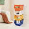 Premium Stackable Storage Baskets Space Saving Plastic Organizer Bins 0