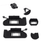 Chevrolet C6 Corvette Sun Visor Replacement Set With LED Lights Driver Passenger Fit 17