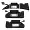 Chevrolet C6 Corvette Sun Visor Replacement Set With LED Lights Driver Passenger Fit 18