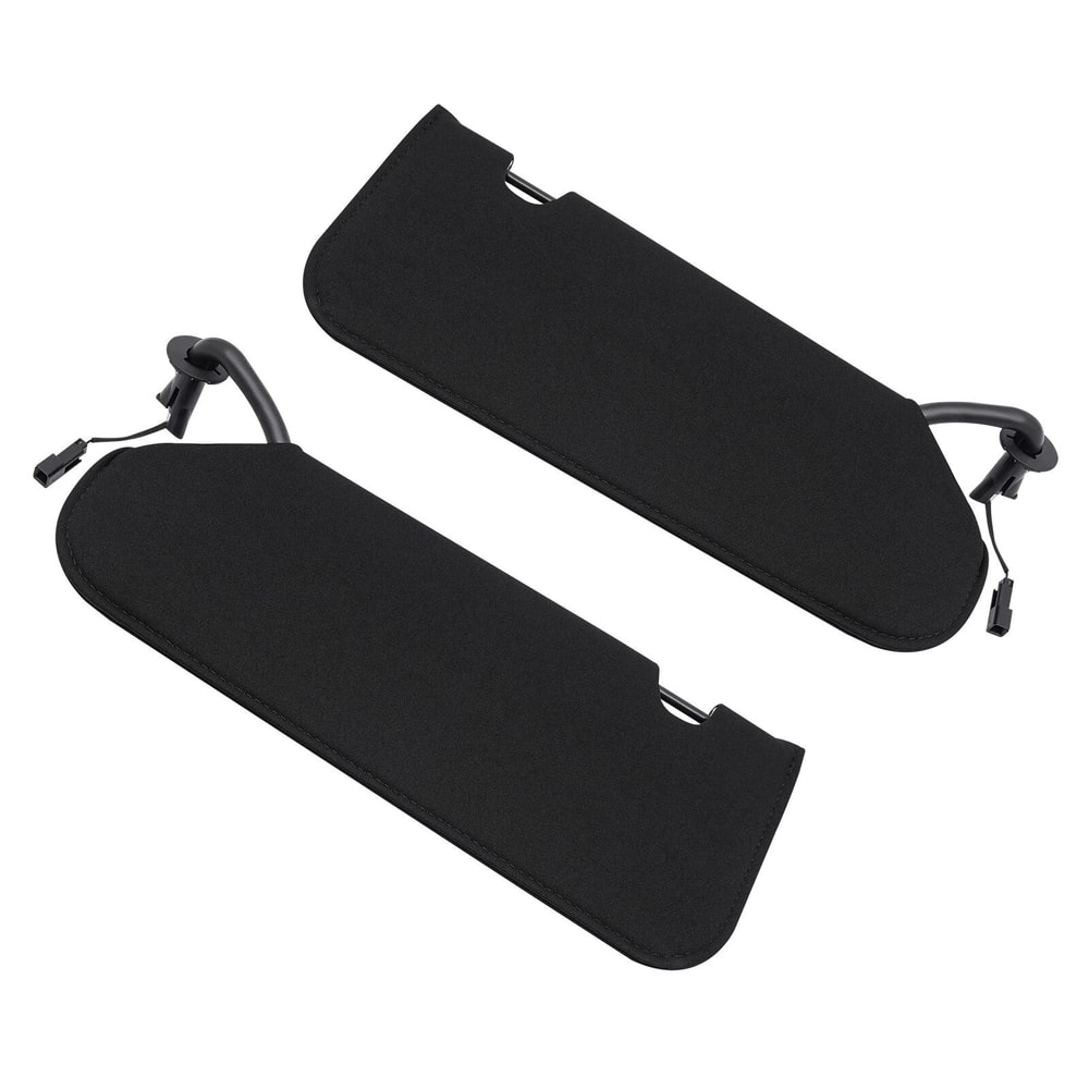 Chevrolet C6 Corvette Sun Visor Replacement Set With LED Lights Driver Passenger Fit 8