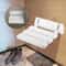 Premium Foldable Shower Safety Bench Wall Mount Folding Shower Seat For Elderly Disabled Expecting 0