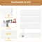 Premium Foldable Shower Safety Bench Wall Mount Folding Shower Seat For Elderly Disabled Expecting 6