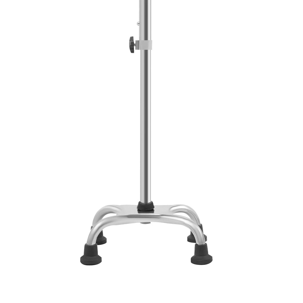 Premium Adjustable Walking Stick With Quad Cane 4 Legged Stability Support 5