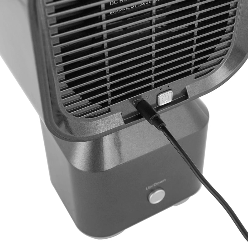Portable Range Hood Smoke Extractor Desktop Exhaust Fan With 2 Speed Oil Cup 2