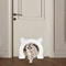 XL Indoor Cat Pet Door With Brush Large Cat Door For Easy Feline Access Fits Most Doors 12
