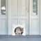 XL Indoor Cat Pet Door With Brush Large Cat Door For Easy Feline Access Fits Most Doors 1