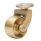 Antique Brass Ball Swivel Caster Wheels Set Of 4 For Furniture 2